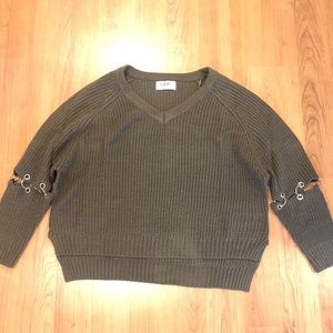 Olive LF sweater